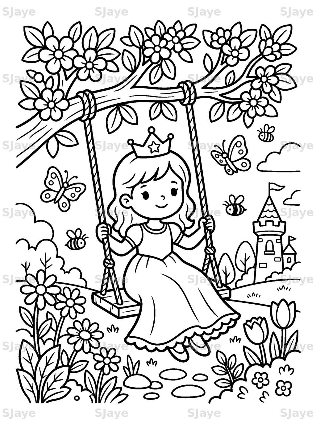 Cozy Forest Cuties Coloring Book