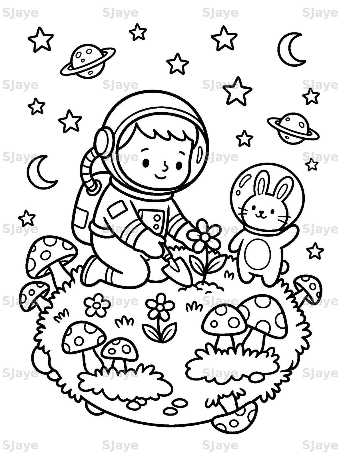 Cozy Forest Cuties Coloring Book